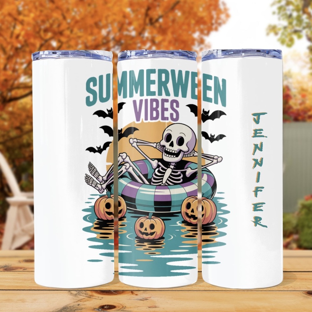 Summerween Vibes Tumbler 20 oz